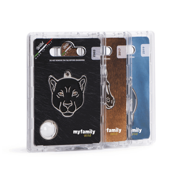 Wild Tiger - MyFamily ID Tag - Kimax Pet